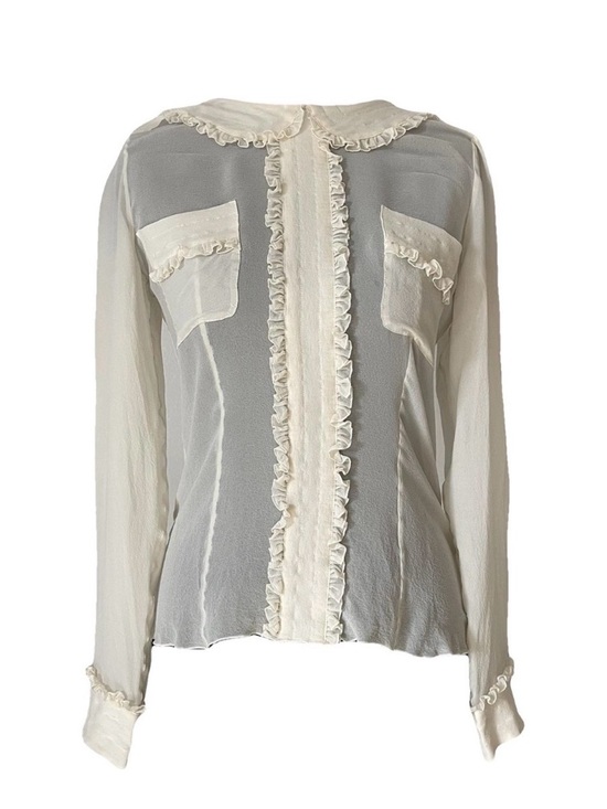 CHANEL Tops - CHANEL Blouse